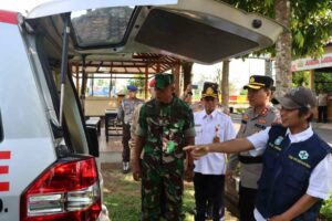 Kapolres Lobar Pimpin Apel Kesiapan Bencana, Tekankan Respons Cepat