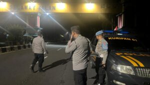 KRYD Gabungan Polsek Kuripan, Jaga Kamtibmas Malam Hari di Lombok Barat