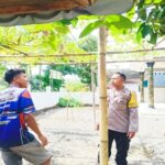 Polsek Gerung Gencarkan Pemanfaatan Pekarangan Kosong Warga