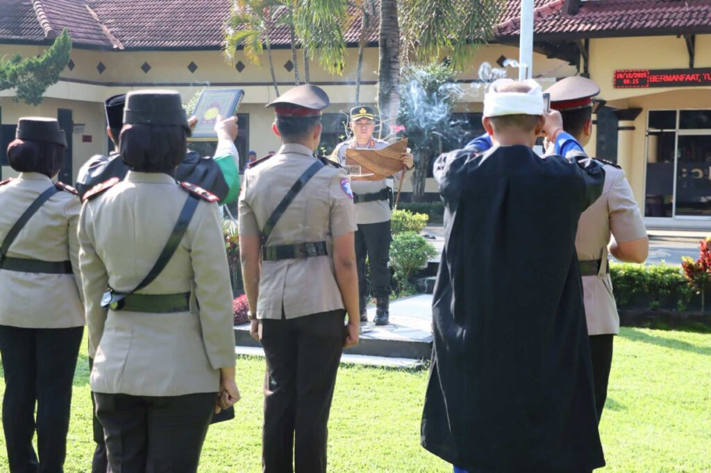Sertijab Polres Lombok Barat: Kasat Lantas dan 3 Kapolsek Diganti