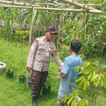 Dukung Ketahanan Pangan, Polsek Batulayar Motivasi Petani Lokal